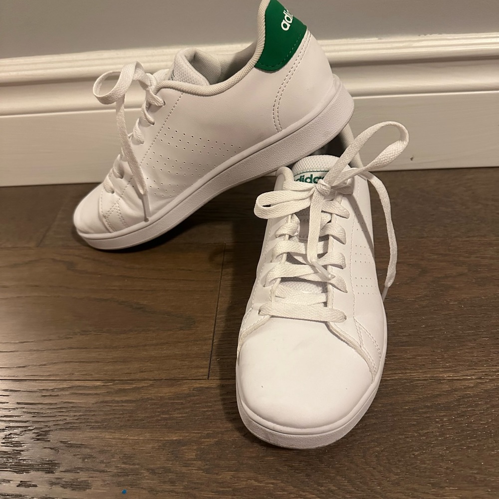 Adidas shoes kids size 4.5 (women’s 6.5)